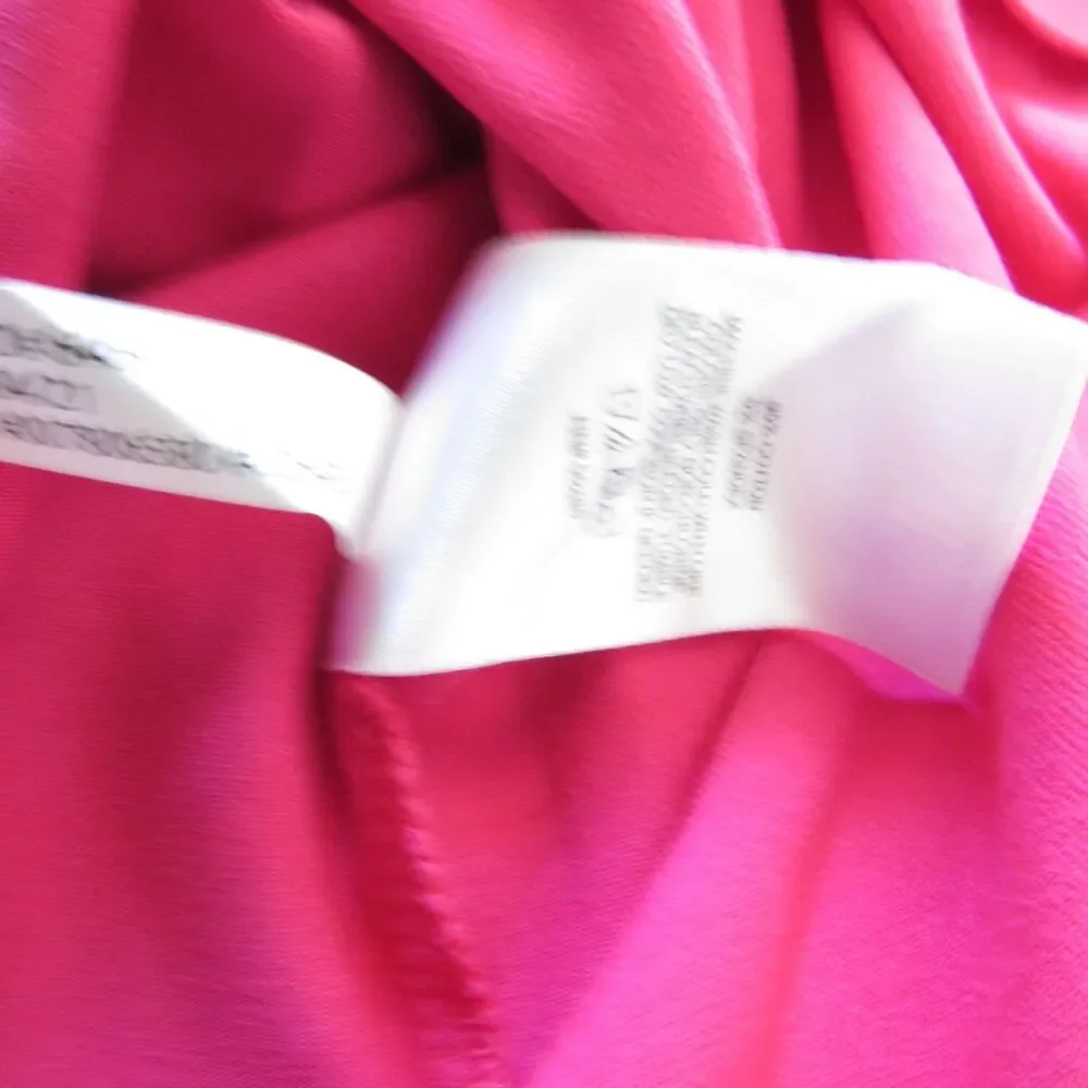 Express T-Shirt Mini Dress Tie Waist Fuchsia Pink Small EUC - Picture 8 of 8